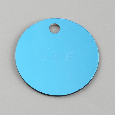 Acrylic Pendant FIND-WH0156-30C-1