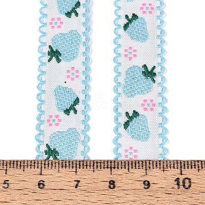 Polyester Strawberry Ribbon OCOR-T016-04F-1