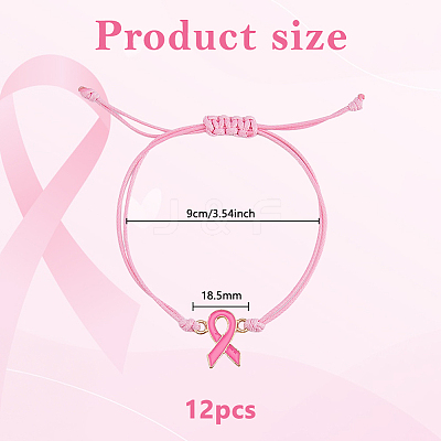 12Pcs Alloy Link Bracelets BJEW-DC0001-14-1