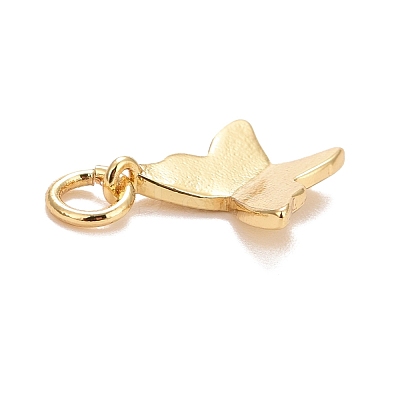 Rack Plating Brass Pendants KK-E275-09G-1