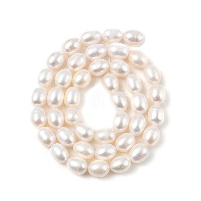 Natural Cultured Freshwater Pearl Beads Strands PEAR-I007-01D-07A-1