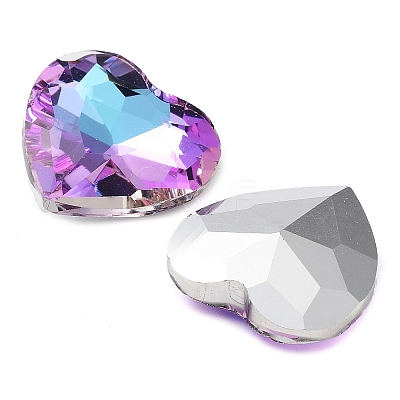 Glass Rhinestone Cabochons GLAA-D016-05A-1