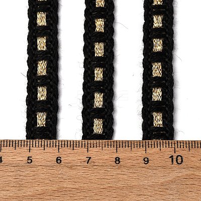 Polyester with Cotton Braided Lace Ribbon OCOR-Z007-05A-1