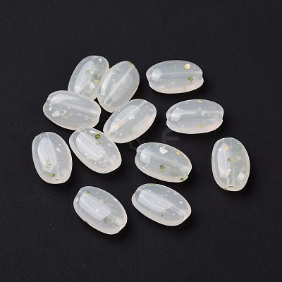 Opaque Acrylic with Point Pattern Beads OACR-G010-01D-1