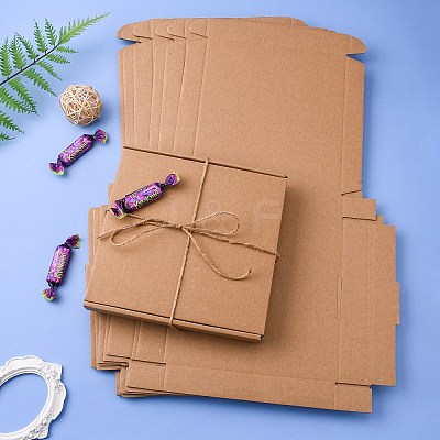 Kraft Paper Folding Box LS-CON-F007-A08-1