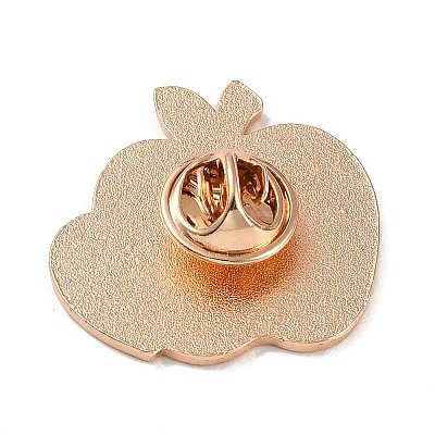 Teacher's Day Theme Rack Plating Light Gold Alloy Brooches JEWB-Z016-01KCG-04-1