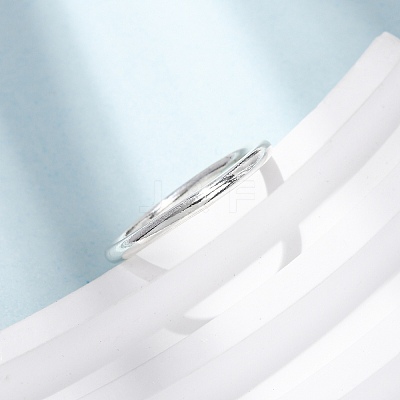 990 Sterling Silver Finger Rings RJEW-Z128-01S-02-1