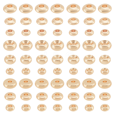 180Pcs 9 Styles Brass Spacer Beads KK-PH0005-68-1