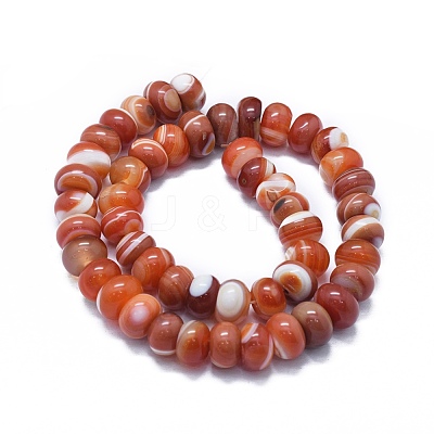 Natural Red Agate Beads Strands G-I245-68A-1