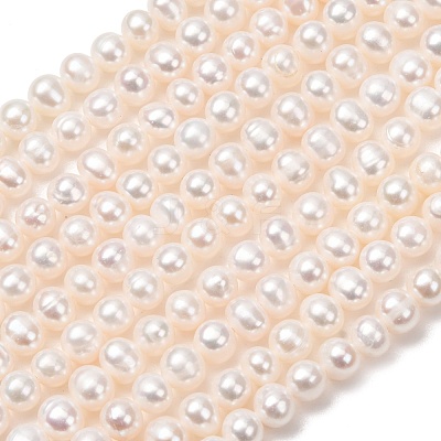 Natural Cultured Freshwater Pearl Beads Strands PA-CBABE82-15F-1