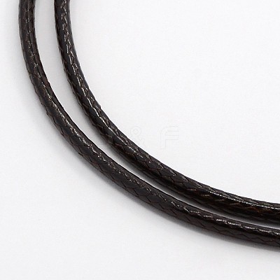 Waxed Cord Necklace Making MAK-F003-07-1