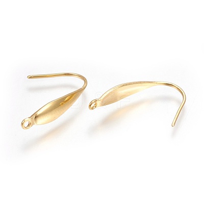 304 Stainless Steel Earring Hooks STAS-P227-36G-1