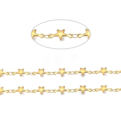 3.28 Feet 304 Stainless Steel Chains X-STAS-P197-059G-1