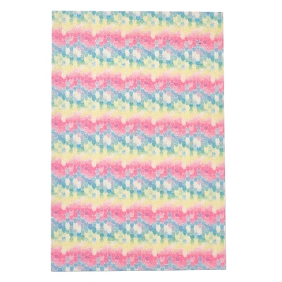 Mermaid Fish Scale Pattern PU Leather Fabric AJEW-WH0149C-06-1