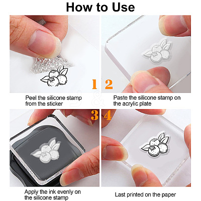 Custom PVC Plastic Clear Stamps DIY-WH0448-0265-1