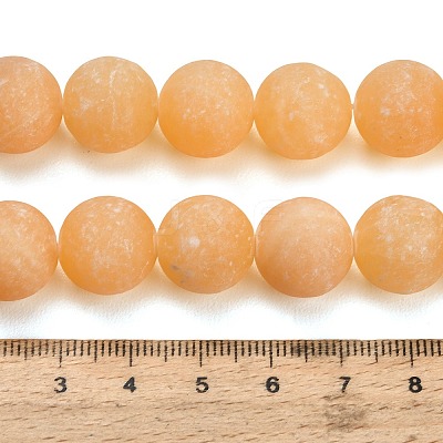 Natural Yellow Calcite Beads Strands GG-CBAA3AB-01-14mm-1