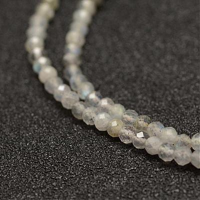 Natural Labradorite Beads Strands G-K182-2mm-25B-1