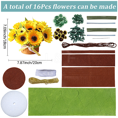 1Set Non-woven Fabric Material Package DIY-SC0032-33D-1