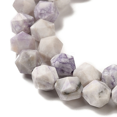 Natural Purple Turquoise Beads Strands G-K382-A09-02-1