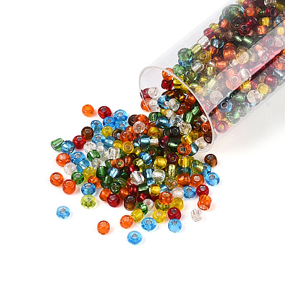 7 Bottles DIY Glass Seed Beads Sets DIY-N006-02G-1