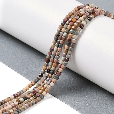 Natural Agate Beads Strands X-G-G991-C02-01-1
