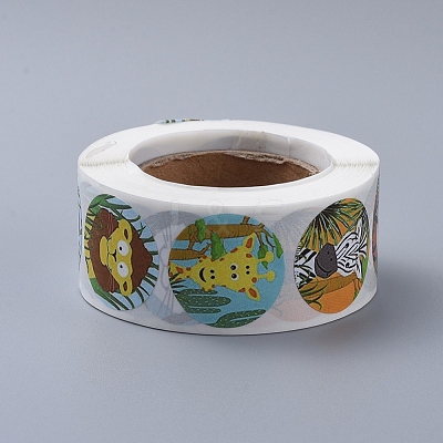 Self-Adhesive Paper Gift Tag Stickers DIY-E027-A-06-1