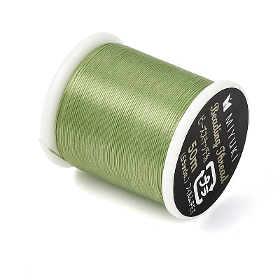 Flat MIYUKI Nylon Beading Thread FB-CBA3435-01S-1