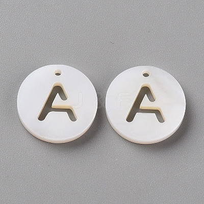 Natural Freshwater Shell Pendants LS-SHEL-Q311-008A-1