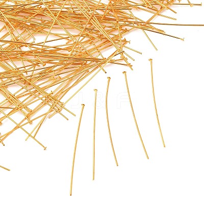 Brass Flat Head Pins LS-X-HP5.0cmCY-G-1