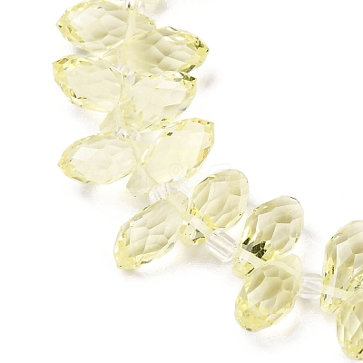 Crystal Glass Beads Strands GLAA-D033-37-1