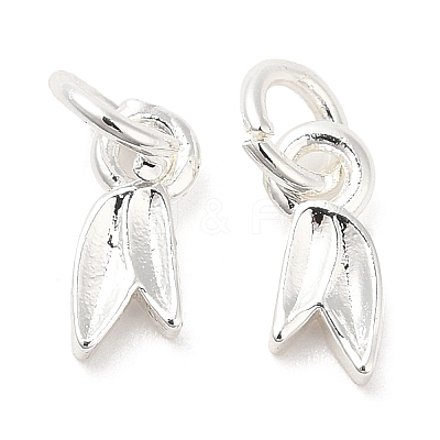 Eco-Friendly Rack Plating Brass Charms KK-A186-07S-1