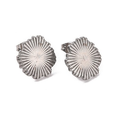 Non-Tarnish 304 Stainless Steel Stud Earring Finding LS-STAS-C059-01P-1