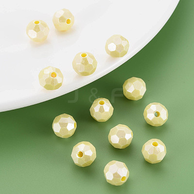 Opaque Acrylic Beads MACR-S373-69-A04-1