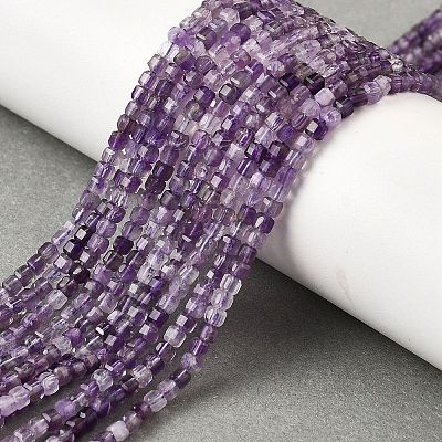 Natural Amethyst Beads Strands G-D467-A06-01-1
