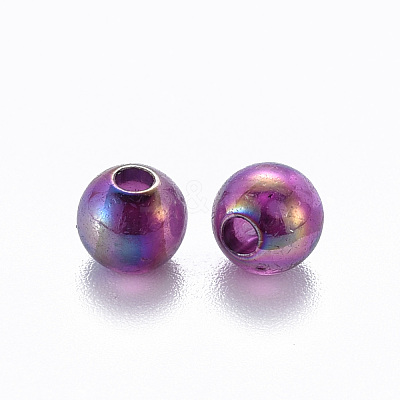 Transparent Acrylic Beads MACR-S370-B6mm-743-1