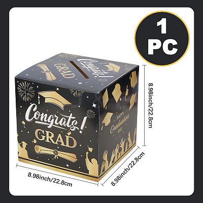 1Pc Graduation Party Paper Voting Decorative Boxes CBOX-SP0001-06A-1