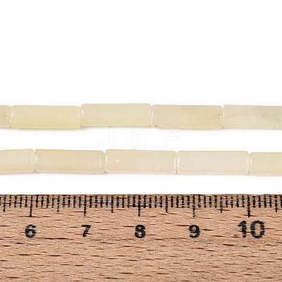 Natural White African Opal Beads Strands G-T141-72A-1
