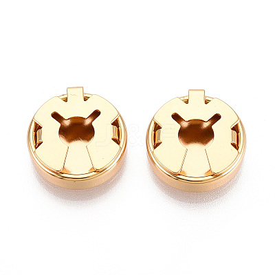 Brass Cufflinks KK-T074-63G-01-NR-1