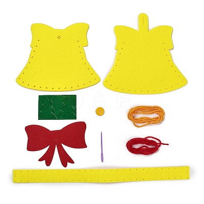 DIY Non-woven Christmas Theme Bag Kits LS-DIY-Q031-01A-1