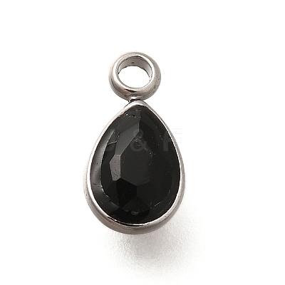 304 Stainless Steel Pendants STAS-Q346-04P-08-1