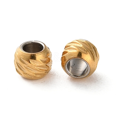 Ion Plating(IP) 304 Stainless Steel Beads STAS-C114-21B-G-1