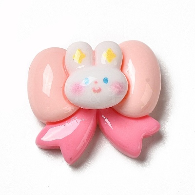 Cartoon Opaque Resin Cabochons LS-RESI-C030-02C-1