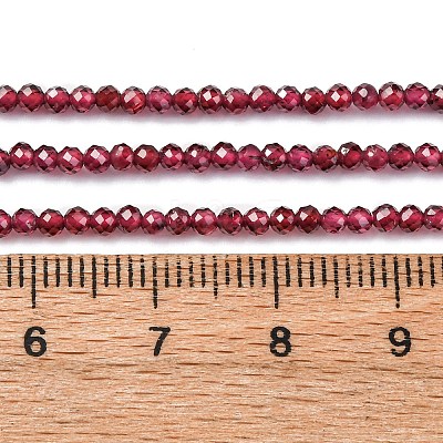 Natural Garnet Beads Strands G-RM241221-A2-1