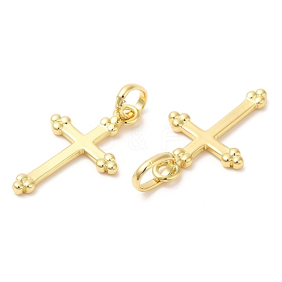 Rack Plating Brass Pendants KK-Q775-11G-1