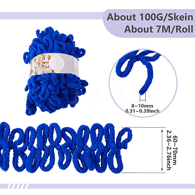 Polyester Bent Knitting Yarn OCOR-TADJ0001-06F-1