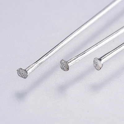 Tarnish Resistant 304 Stainless Steel Flat Head Pins STAS-F146-01P-70mm-1
