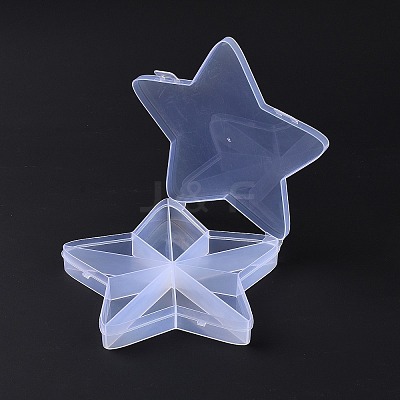 10 Grids Transparent Plastic Box X-CON-B009-06-1