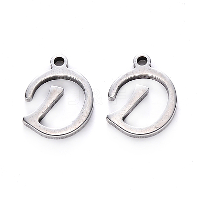 Tarnish Resistant 201 Stainless Steel Charms STAS-R105-D-1