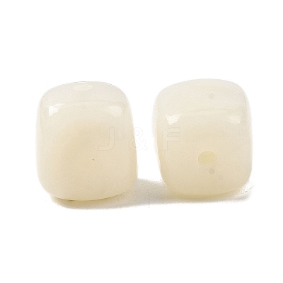 Opaque Acrylic Beads X-OACR-D320-01N-1