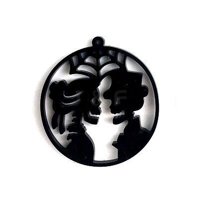 DIY Skull Theme Pendant Silicone Molds LS-SIMO-H010-07B-1